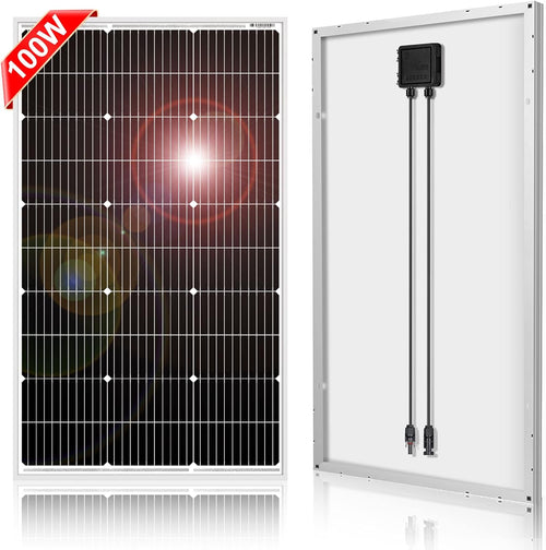 100W Rigid Monocrystalline Solar Panel