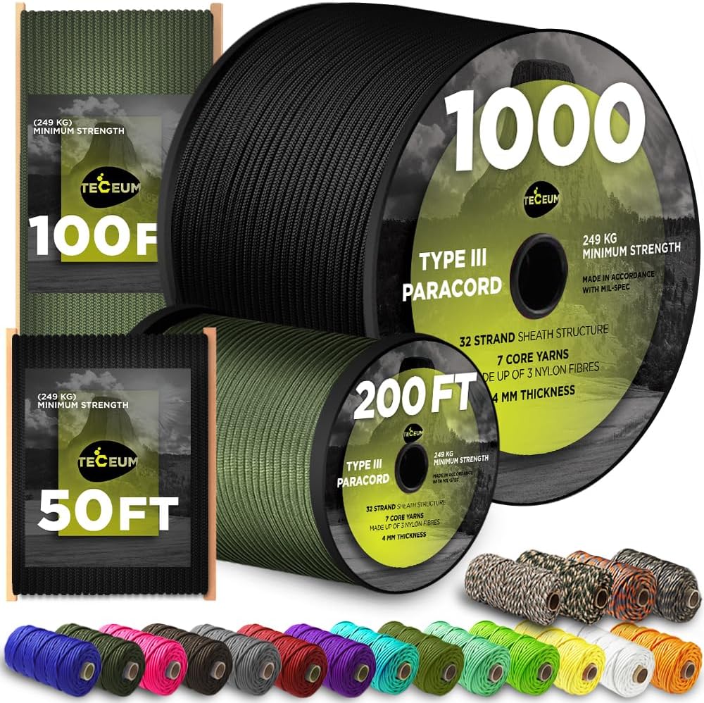 Paracord 550 Survival Rope