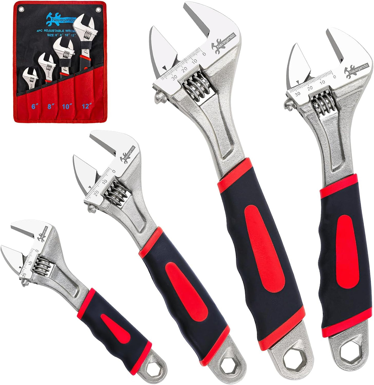 Adjustable Wrench Set