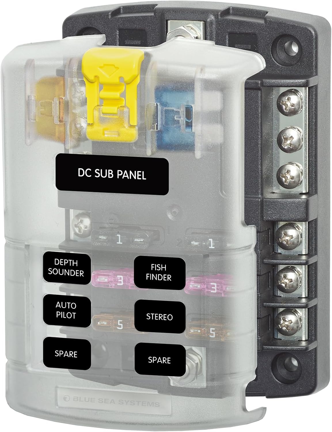 6-Way 12V Fuse Block
