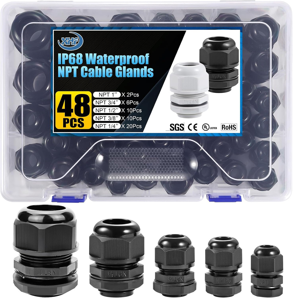 Waterproof Cable Gland Assortment