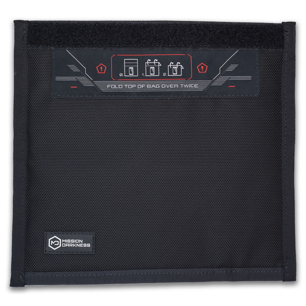 Faraday signal-block pouch for phones, keys, and cards