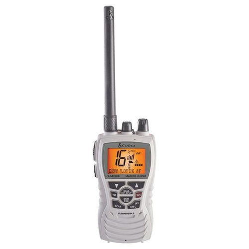 Cobra MR HH350 FLT floating handheld VHF marine radio